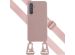 Selencia Coque silicone avec cordon amovible Samsung Galaxy A54 (5G) - Sand Pink
