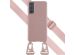 Selencia Coque silicone avec cordon amovible Samsung Galaxy S21 - Sand Pink