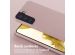 Selencia Coque silicone avec cordon amovible Samsung Galaxy S22 - Sand Pink