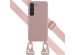 Selencia Coque silicone avec cordon amovible Samsung Galaxy S23 - Sand Pink