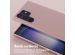 Selencia Coque silicone avec cordon amovible Samsung Galaxy S23 Ultra - Sand Pink