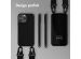 Selencia Coque silicone avec cordon amovible iPhone 13 Pro Max - Noir