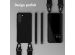 Selencia Coque silicone avec cordon amovible Samsung Galaxy S23 - Noir