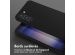 Selencia Coque silicone avec cordon amovible Samsung Galaxy S23 - Noir