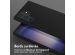 Selencia Coque silicone avec cordon amovible Samsung Galaxy S23 Ultra - Noir