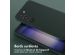Selencia Coque silicone avec cordon amovible Samsung Galaxy S23 - Vert foncé