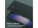 Selencia Coque silicone avec cordon amovible Samsung Galaxy S23 Ultra - Vert foncé