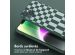 Selencia ﻿Coque design en silicone avec cordon amovible iPhone 14 Plus - Irregular Check Green