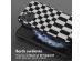 Selencia ﻿Coque design en silicone avec cordon amovible iPhone 11 Pro - Irregular Check Black