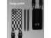 Selencia ﻿Coque design en silicone avec cordon amovible iPhone 12 Pro Max - Irregular Check Black