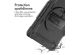 Accezz ﻿Coque arrière robuste avec bandoulière iPad (2017 / 2018) - Noir