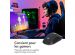 iMoshion Souris de jeu avec lumières RGB - Souris de jeu filaire avec connexion USB-A - Noir