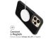 iMoshion Rugged Hybrid Carbon Case avec MagSafe iPhone 12 (Pro) - Noir