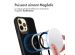 iMoshion Rugged Hybrid Carbon Case avec MagSafe iPhone 12 Pro Max - Noir