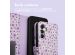 iMoshion ﻿Étui de téléphone portefeuille Design Samsung Galaxy A14 (5G/4G) - Purple Flowers