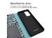 iMoshion ﻿Étui de téléphone portefeuille Design Samsung Galaxy A14 (5G/4G) - Black Blue Stripes