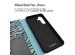iMoshion ﻿Étui de téléphone portefeuille Design Samsung Galaxy A54 (5G) - Black Blue Stripes