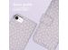 iMoshion ﻿Étui de téléphone portefeuille Design iPhone SE (2022 / 2020) / 8 / 7 / 6(s) - White Daisy