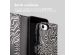iMoshion ﻿Étui de téléphone portefeuille Design iPhone SE (2022 / 2020) / 8 / 7 / 6(s) - Black And White