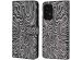 iMoshion ﻿Étui de téléphone portefeuille Design Samsung Galaxy A53 - Black And White