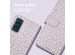 iMoshion ﻿Étui de téléphone portefeuille Design Samsung Galaxy S20 FE - White Daisy
