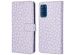 iMoshion ﻿Étui de téléphone portefeuille Design Samsung Galaxy S20 FE - White Daisy