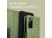 iMoshion ﻿Étui de téléphone portefeuille Design Samsung Galaxy S20 FE - Green Flowers