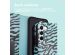 iMoshion ﻿Étui de téléphone portefeuille Design Samsung Galaxy S22 - Black Blue Stripes