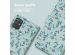 iMoshion ﻿Étui de téléphone portefeuille Design Samsung Galaxy A51 - Blue Flowers