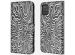 iMoshion ﻿Étui de téléphone portefeuille Design Samsung Galaxy A51 - Black And White