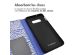 iMoshion ﻿Étui de téléphone portefeuille Design Samsung Galaxy S10e - White Blue Stripes