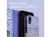 iMoshion ﻿Étui de téléphone portefeuille Design iPhone Xr - White Blue Stripes