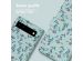 iMoshion ﻿Étui de téléphone portefeuille Design Google Pixel 6a - Blue Flowers