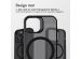 Accezz Coque Givrée Robuste avec MagSafe iPhone 14 Pro Max - Noir