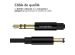 iMoshion ﻿Câble AUX - Câble audio 3,5 mm / Jack - Mâle vers mâle - 1 mètre - Noir
