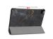 iMoshion Coque tablette Design iPad Pro 11 (2022) / Pro 11 (2021) - Black Marble