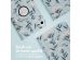 iMoshion Coque tablette Design rotatif à 360° Samsung Galaxy Tab A9 8.7 pouces - Flowers