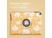 iMoshion Coque tablette Design rotatif à 360° iPad 6 (2018) / iPad 5 (2017) / Air 2 (2014) / Air 1 (2013)- Yellow Flowers