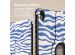 iMoshion Coque tablette Design rotatif à 360° iPad Air 5 (2022) / Air 4 (2020) - White Blue Stripes