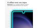 Accezz Protection d'écran en verre trempé Samsung Galaxy S22 / S23 - Transparent