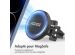 Accezz Support de téléphone pour voiture - MagSafe - Chargeur sans fil - Universel - Grille de ventilation - Noir