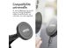 Accezz Support de téléphone pour voiture - MagSafe - Chargeur sans fil - Universel - Tableau de bord et pare-brise - Noir