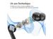 iMoshion ﻿Écouteurs Aura Pro - Écouteurs sans fil - Écouteurs sans fil Bluetooth - Avec fonction de réduction du bruit ANC - Noir