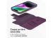 Accezz Étui de téléphone portefeuille en cuir 2-en-1 avec MagSafe iPhone 14 - Heath Purple
