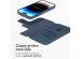 Accezz Étui de téléphone portefeuille en cuir 2-en-1 avec MagSafe iPhone 14 Pro - Nightfall Blue