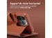 Accezz Étui de téléphone portefeuille en cuir 2-en-1 avec MagSafe iPhone 14 Pro - Sienna Brown
