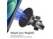 Accezz Support de téléphone pour voiture - MagSafe - Cercle Magnétique Inclus - Grille de ventilation - Noir