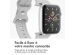 iMoshion Bracelet en silicone⁺ Apple Watch Series 1-9 / SE - 38/40/41 mm - Fog - Taille S/M