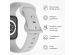 iMoshion Bracelet en silicone⁺ Apple Watch Series 1-9 / SE - 38/40/41 mm - Fog - Taille S/M