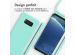 iMoshion Coque en silicone avec cordon Samsung Galaxy S8 - Menthe verte
